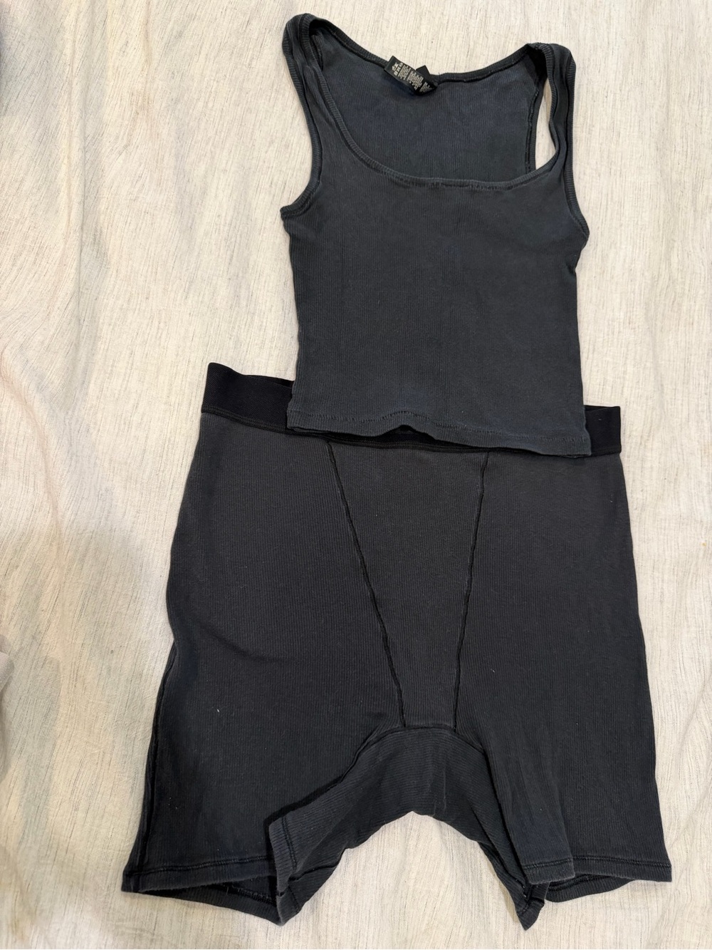 Skims tank and short set